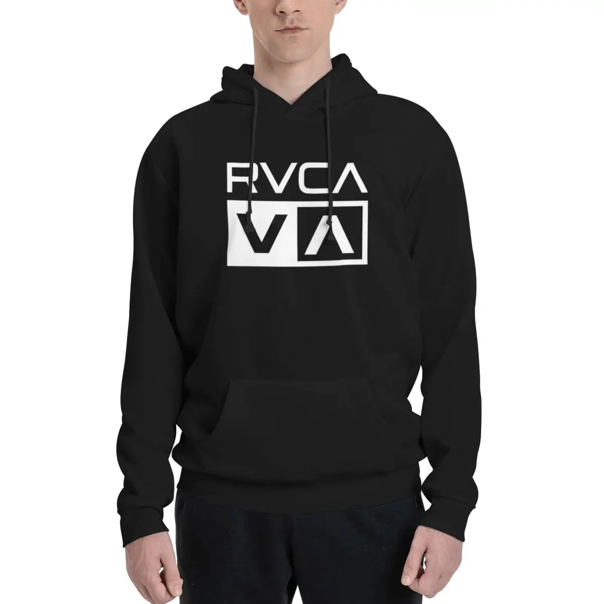 

Белая одежда Rvca, толстовки, мужские и женские повседневные пуловеры, толстовка в стиле хип-хоп с длинными рукавами и капюшоном, осень-зима