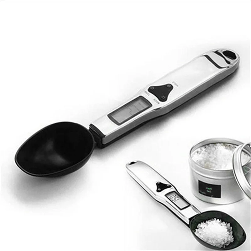 500G/0.1G Digital Spoon Scale Electronic Measuring Kitchen Spoon With Large LCD Display Food Scale Kithchen Accessories