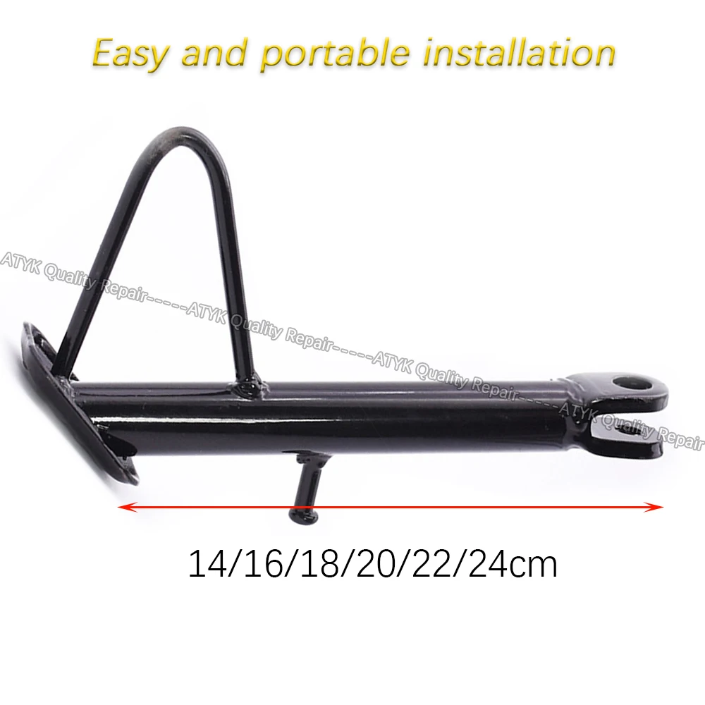 Motorcycle Kickstand Parking Kick Stand Bracket Foot Side Dirt Bike Motorbike Accessories Universal Supportor Crutch Holder NEW