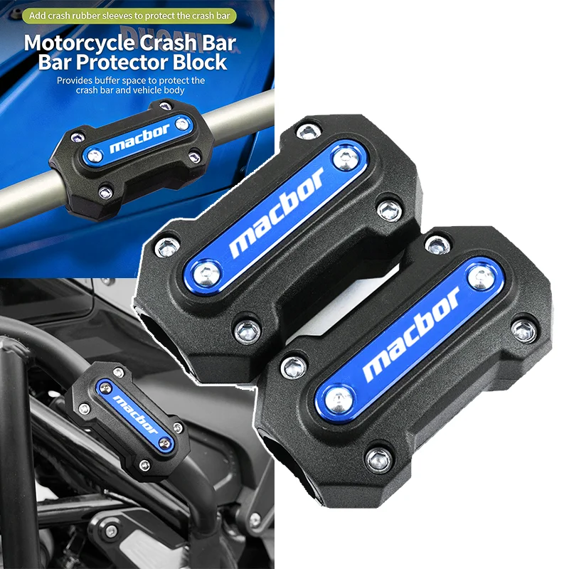

Motorcycle Fit For Macbor Montana XR5 XR 5 X R5 XR1 2019-2025 Engine Guard Bumper Protection Decorative Trim Block Crash Bar