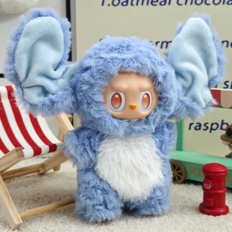 

FOR Gran oferta de ropa de bebé Labubu, жила винило, muñeca de 17 см, платье bonito, conjunto de muñeca de felpa