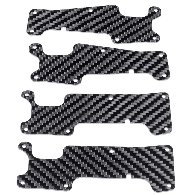 

Carbon Fiber Front and Rear Swing Arm Protection Plate for 1/8 Model Car TRAXXAS SLEGE Sled Bigfoot Upgrade and Modify Parts