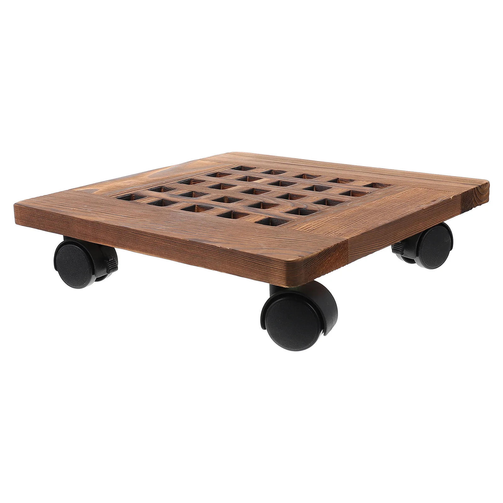 

Movable Flowerpot Tray Sturdy Thickened Planter Pallet Strong Load-Bearing Flowerpot Base Tray With Wheels Gardening Supplies