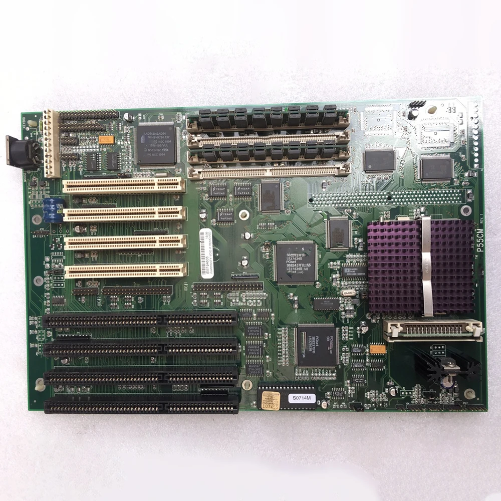 Original  Industrial Control Motherboard Sends CPU Memory P55CM