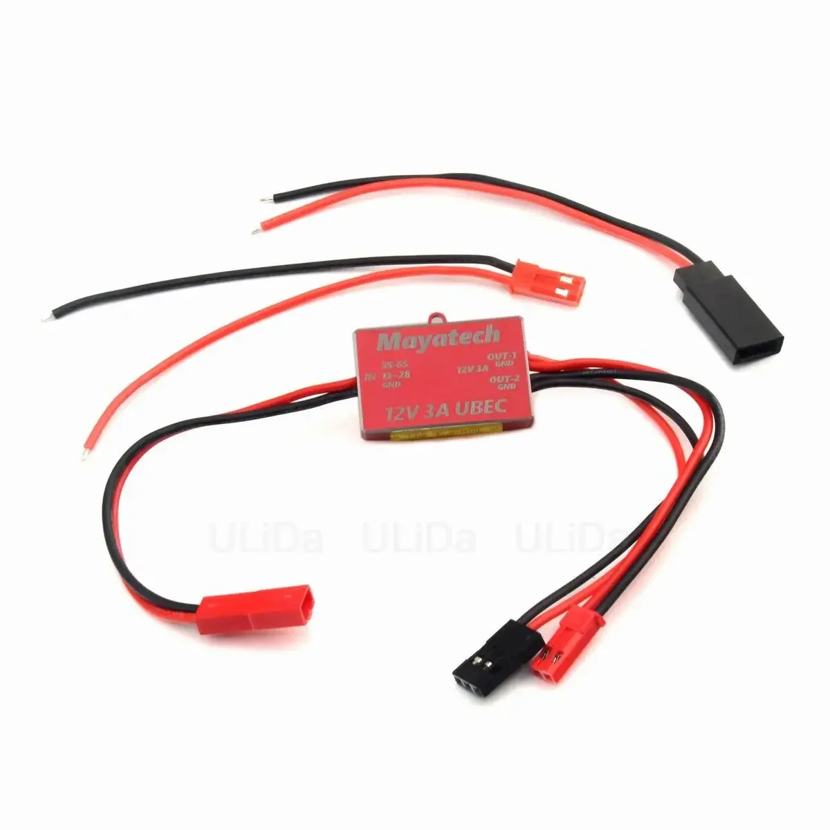 High Quality 5V/12V 3A UBEC Support 2-6S/3-6S Lipo Battery Fully Shielded Anti-interference Voltage Stabilizer