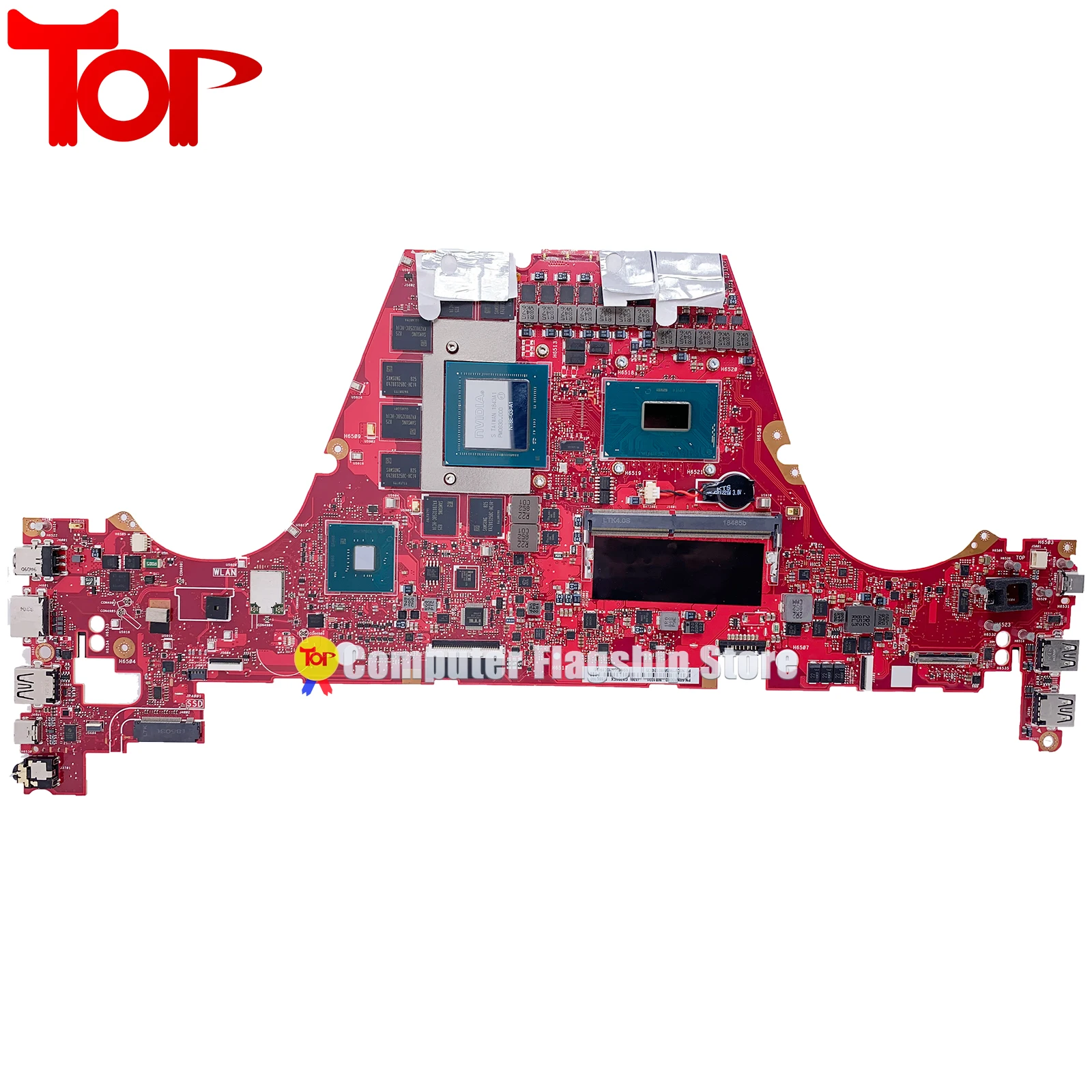 Imagem -02 - Kefu-placa-mãe do Portátil para Asus Rog Zephyrus S17 Gx701 Gx701gv Gx701gxr Gx701gxh Gx701gvr I7-9750h Mainboard