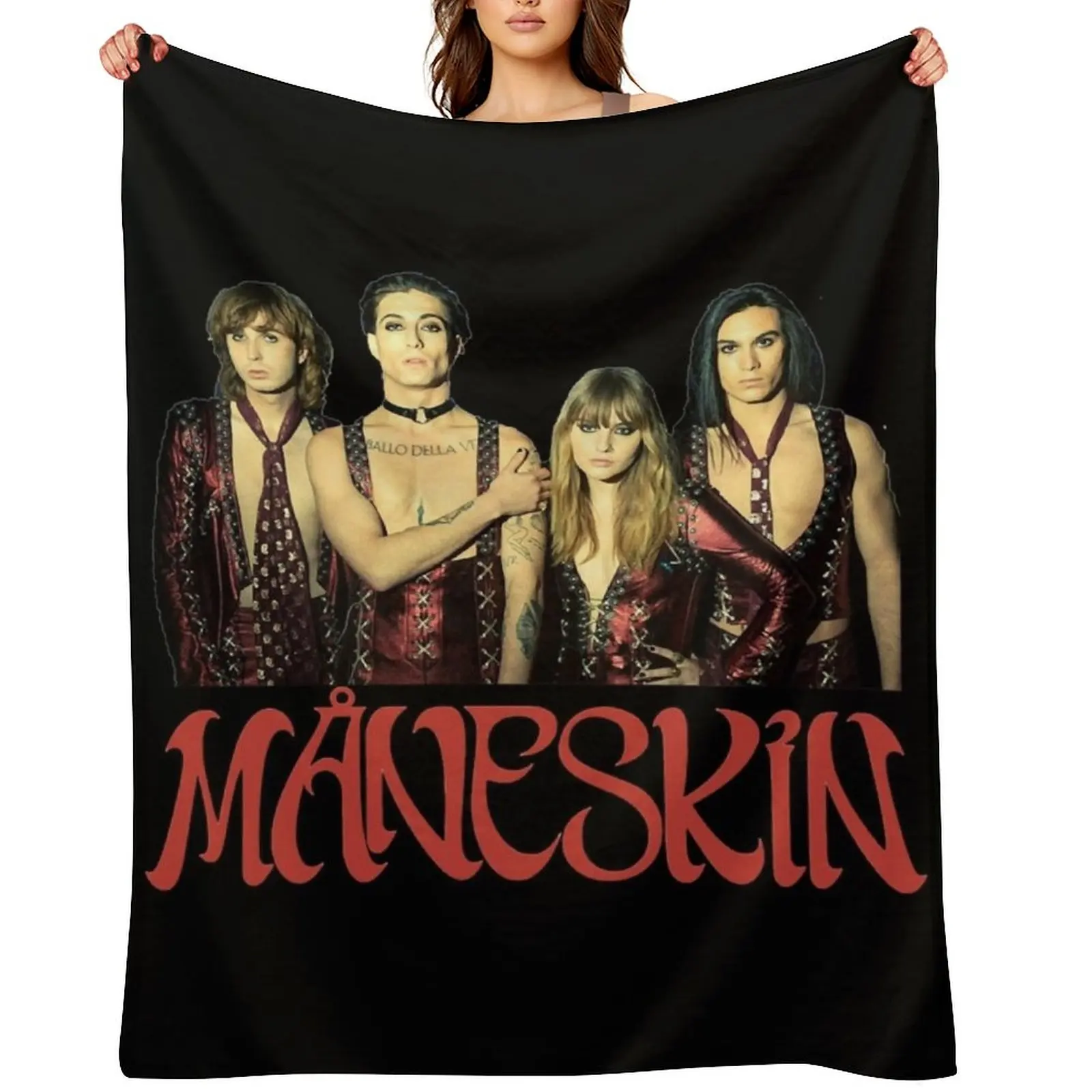 Maneskin 33 Throw Blanket christmas decoration manga Sofa Quilt Luxury Blankets