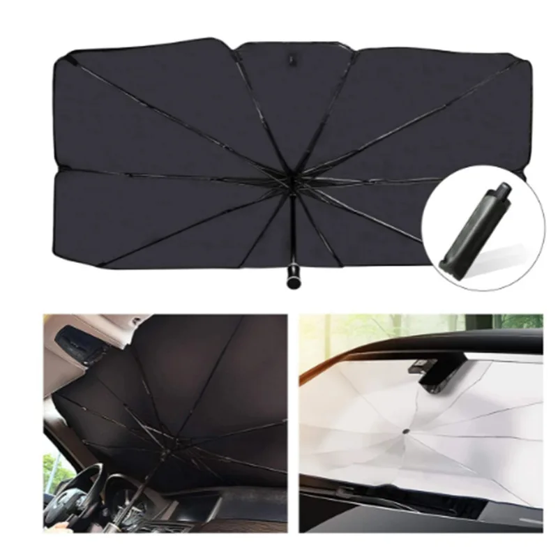 Car sunshade, sun protection, thermal insulation, sunshade umbrella, car windshield sunshade, car mounted sunshade umbrella