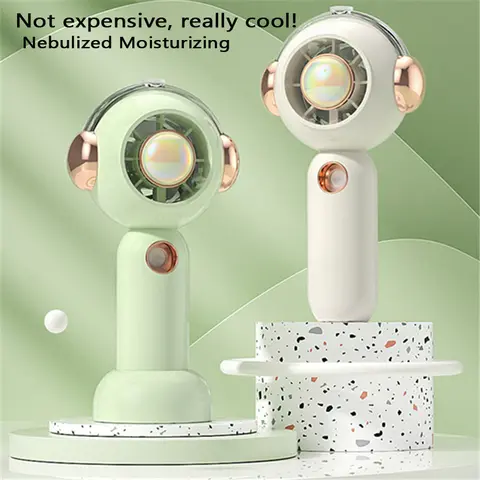 MEET SUN ricarica USB mini ventilatore elettrico desktop spray aria condizionata ventilatore 3 grado aria condizionata ventola di raffreddamento ad acqua tipo USB