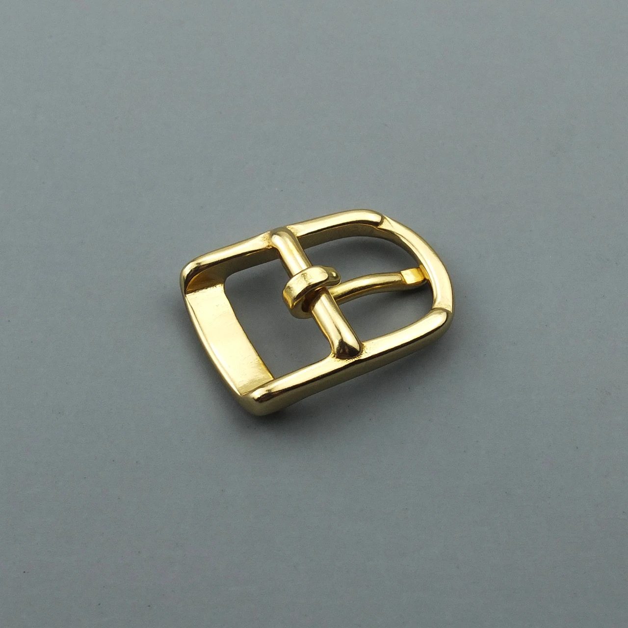 19mm BOR Solid Brass Classic American Style  Belt Buckle For Handbag Stirrup Buckle Accessories For Leather Metal Buckle