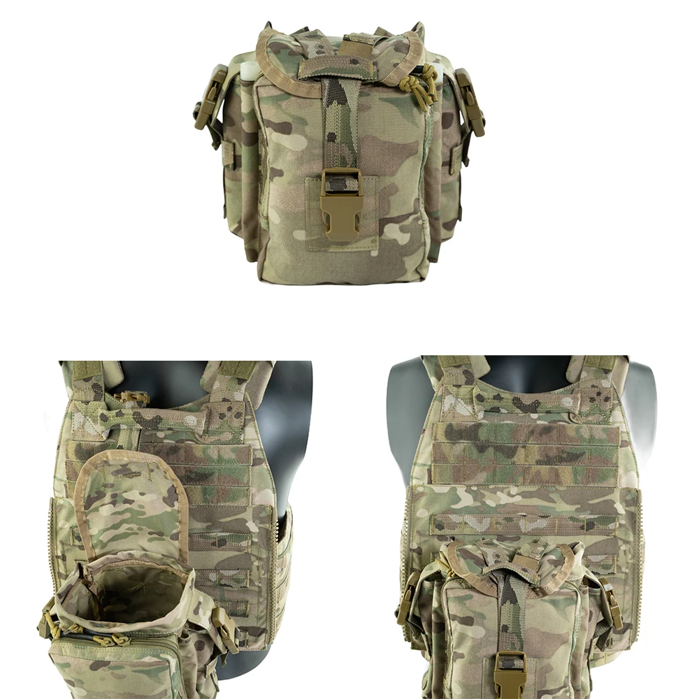 Outdoor Kettle Bag, Water Cup Cover, Multifunctional Tactical Accessory Package, MOLLE Waist Bag, Accessory Package