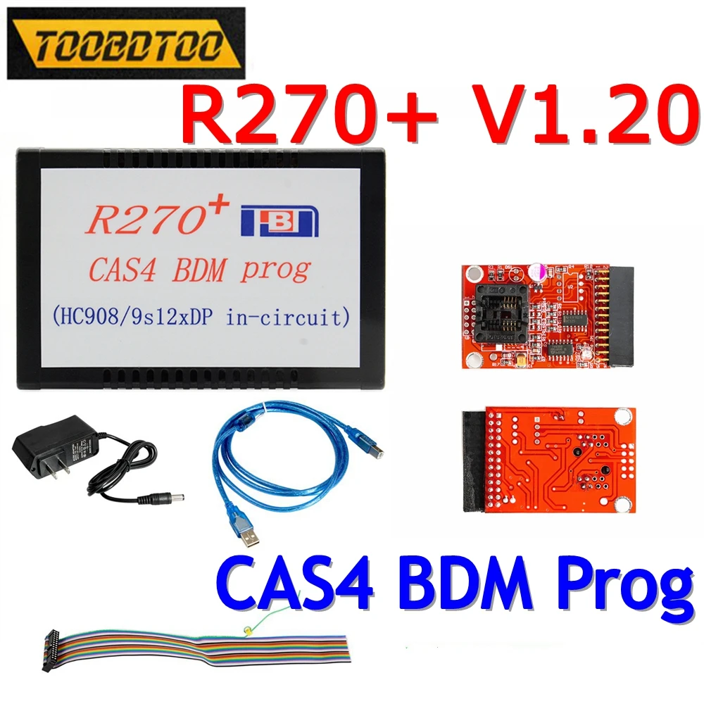 2023 R270+ V1.20 AK90 Auto CAS4 BDM Programmer R270 CAS4 BDM Programmer Professional Key Prog with High Quality