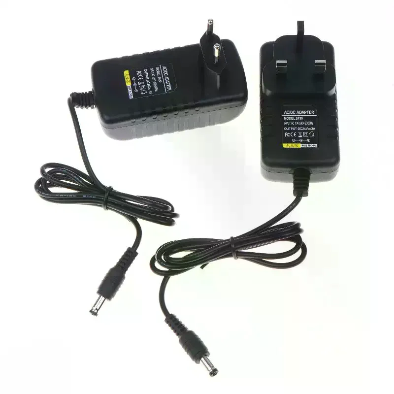 Enhanced Performance 240V to 24V 1A 2A 3A Adapter for LED Lights