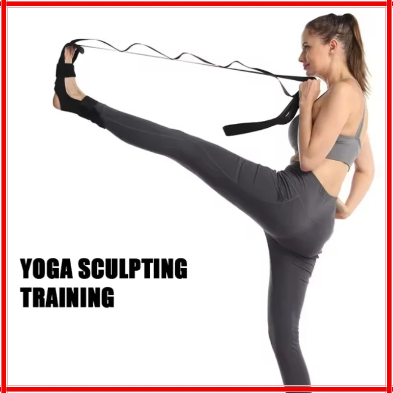 Yoga Flexibility Stretching Leg Stretcher Strap for Ballet Cheer Dance Gymnastics Trainer Yoga Flexibility Leg Stretch Belt