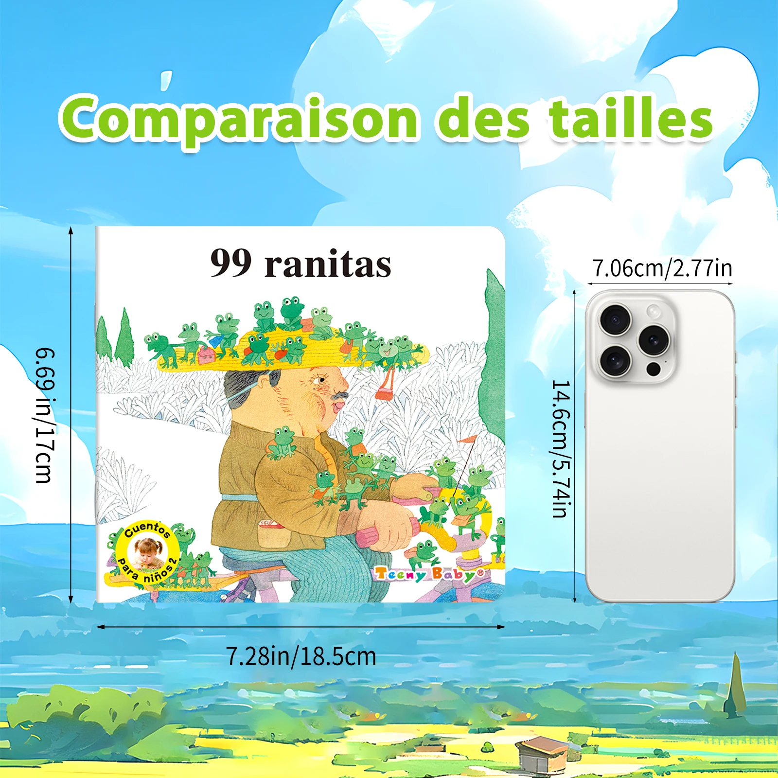 French Baby Story Book Set - Fun Tales for Early Learning