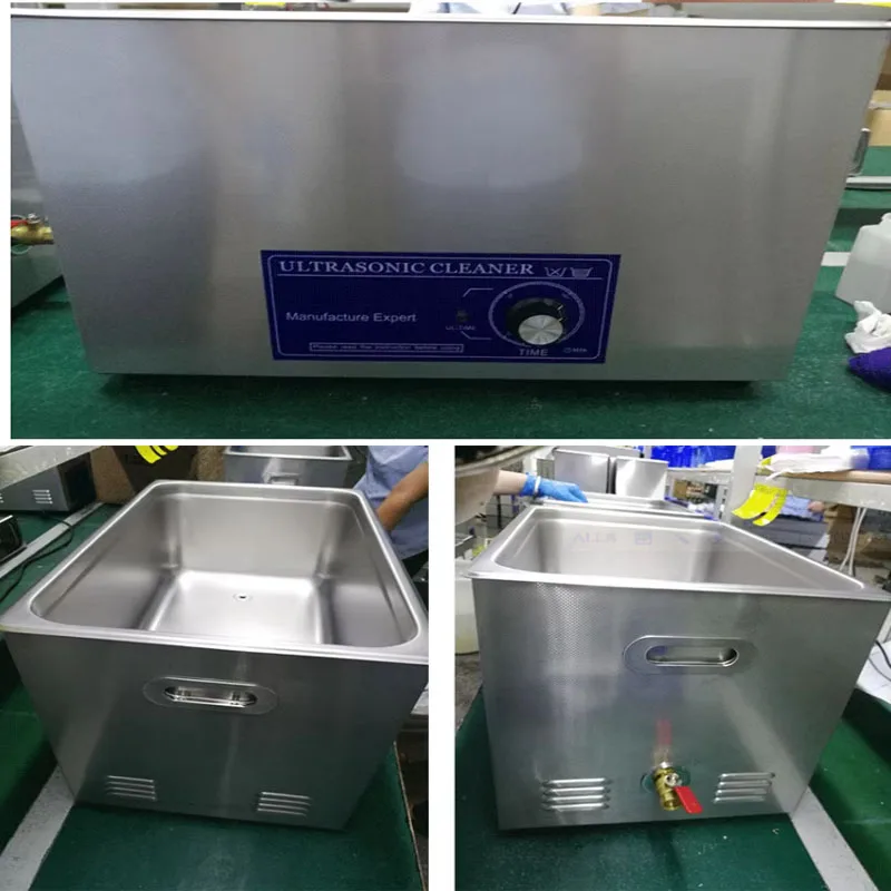 Commercial Industrial Ultrasonic Cleaner 600W 30L Cleaning For Electronic Machinery Medical Industry Chemical Ultrasound Washer