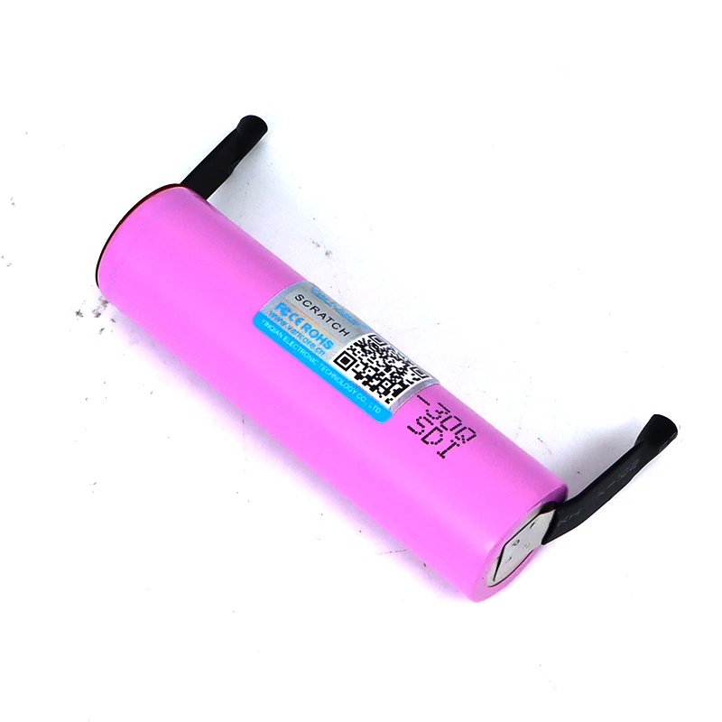 100% novo 30q 18650 3000mah bateria recarregável 3.6v descarga 20a max 35a baterias de energia diy folha de níquel