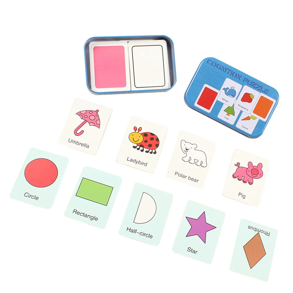 Set Puzzle di alfabetizzazione Board 1Set Riconoscimento della forma blu Educativo Apprendimento precoce Gioco di sviluppo cognitivo Giocattolo puzzle di alfabetizzazione