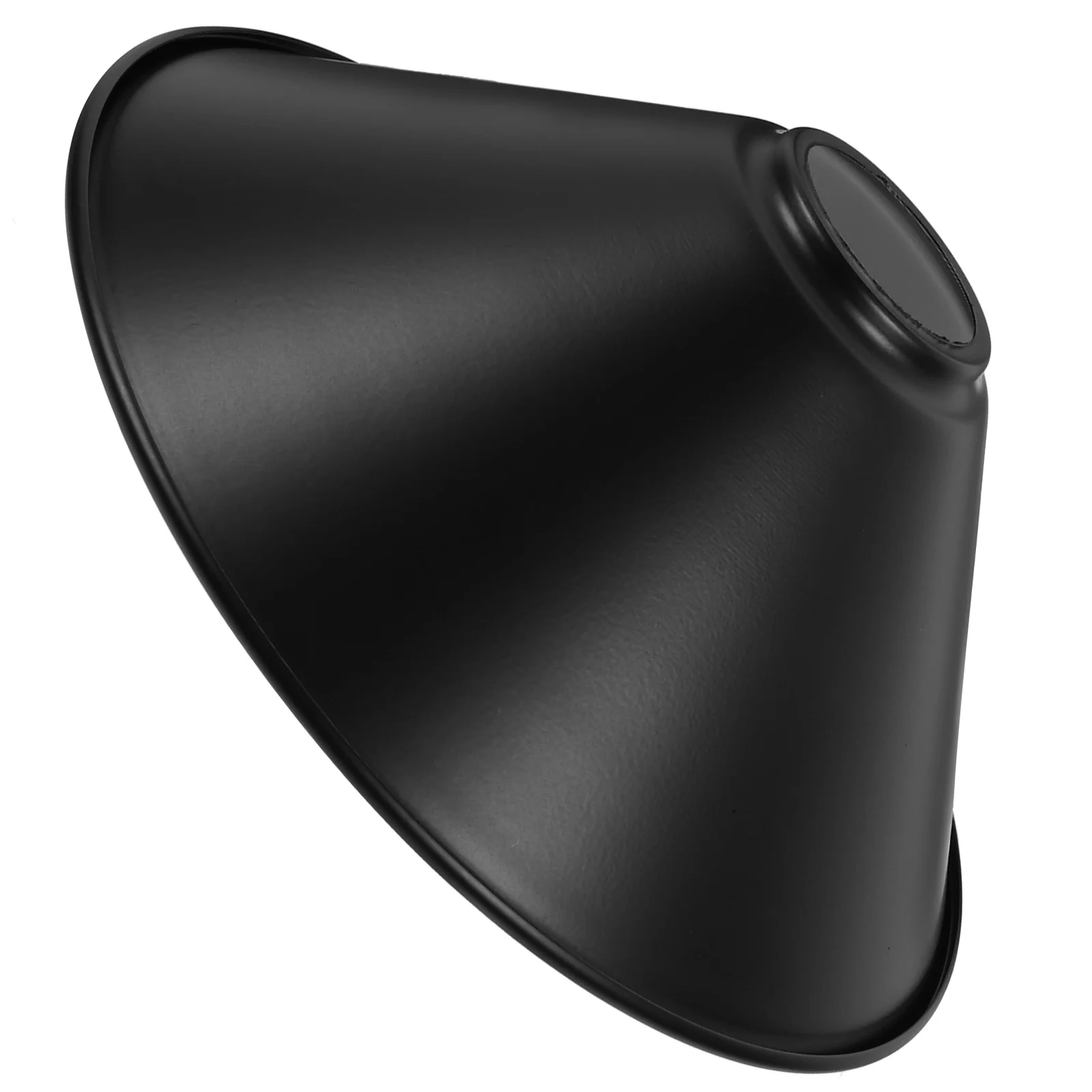 

Industrial Style Black Iron Lampshade for Hanging Lights Smooth Retro Sturdy Home Bar Hallway Chandelier Pendant Lighting