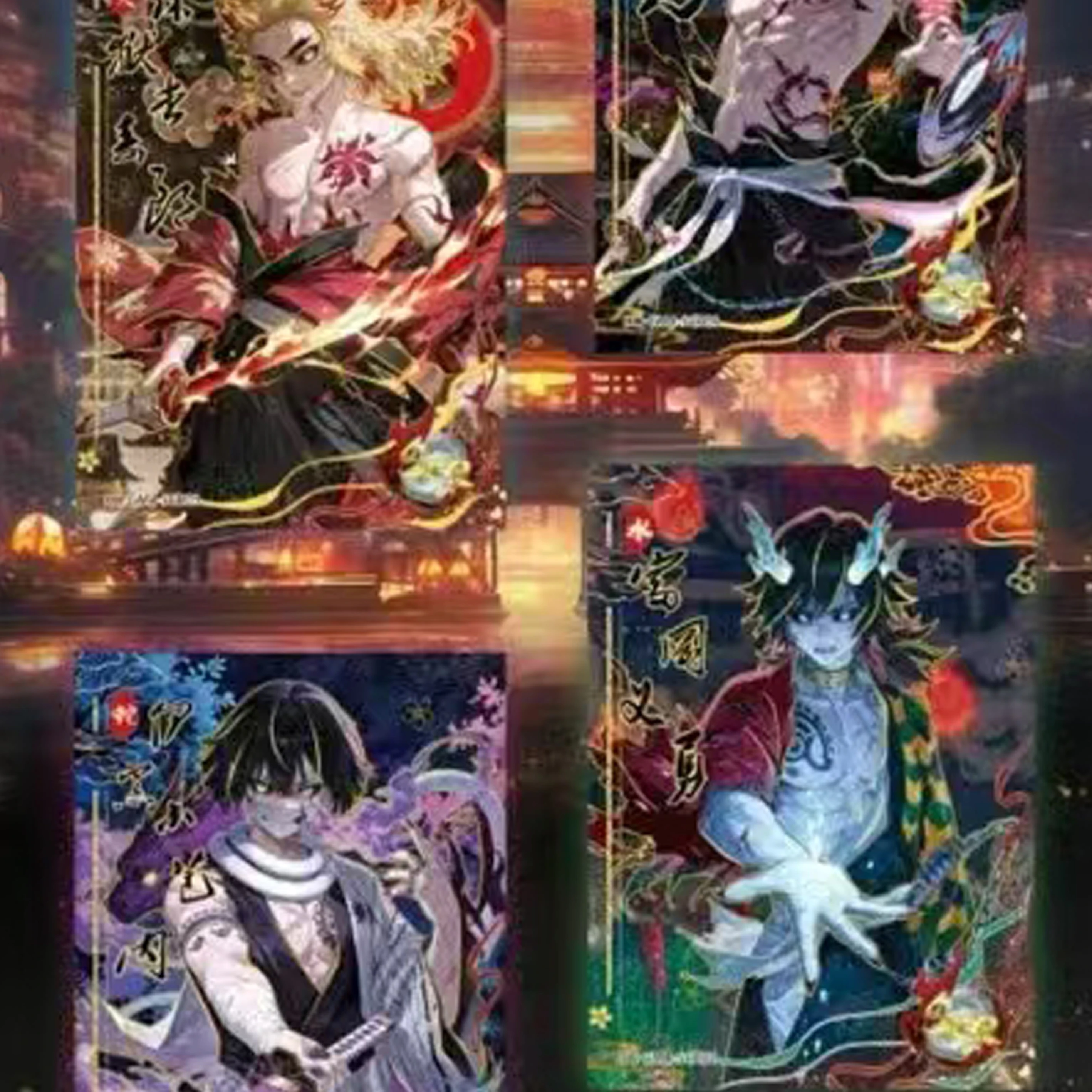 Wholesale Latest Demon Slayer: Blade Collection Card Character Card Goddess Story Anime Children's Toys Hobby Gift Monster Suppl