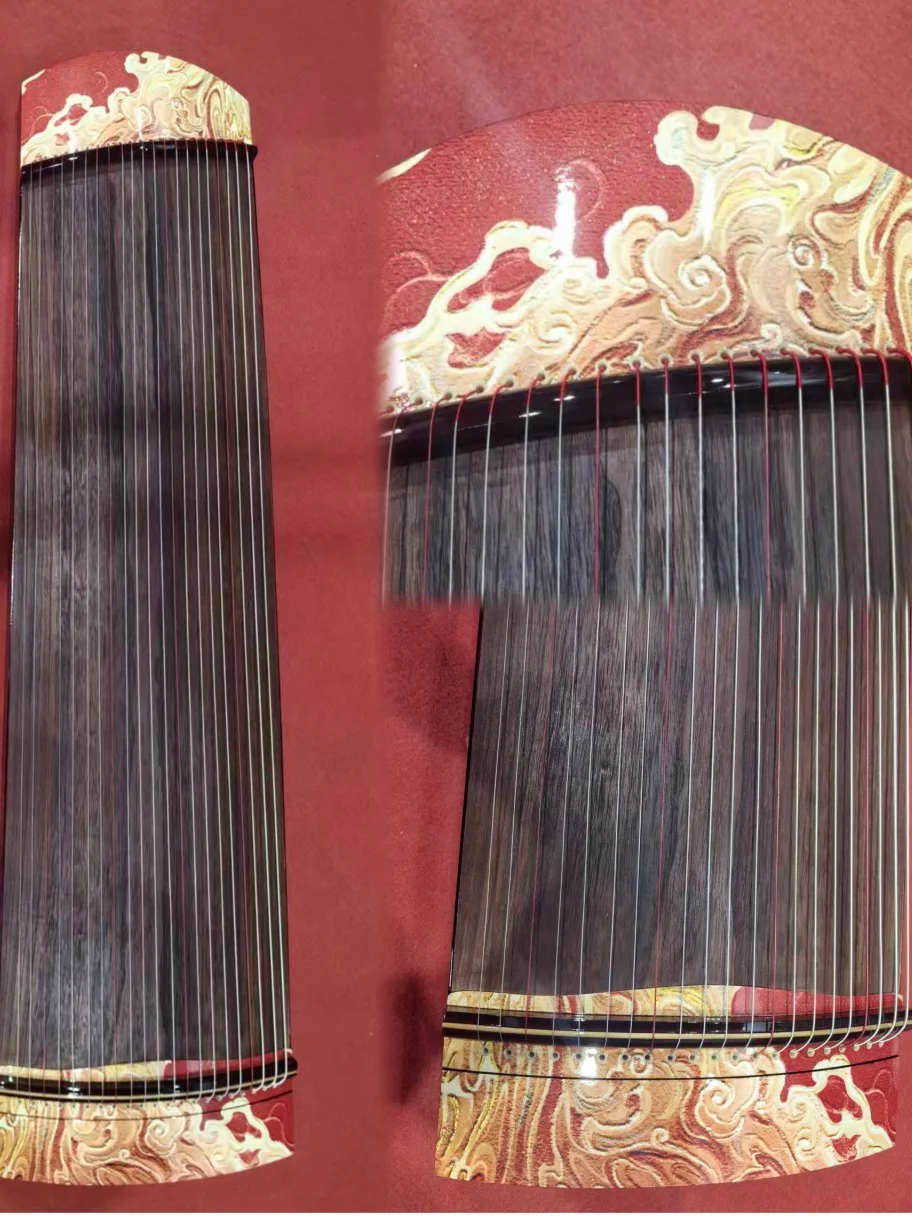 Guzheng 125cm zither 21 string Ruyi pattern Chinese string instruments