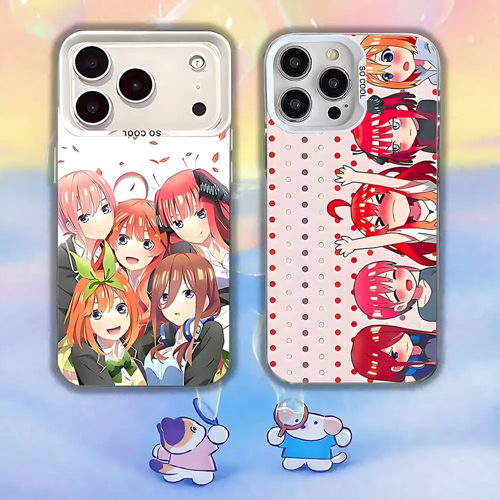 

Quintessential Q-Quintuplets Phone Case For iPhone 17,16,13,12,X,11,15,14,Pro,Max,Plus,SE4,Air,Mini White IMD HD Matte