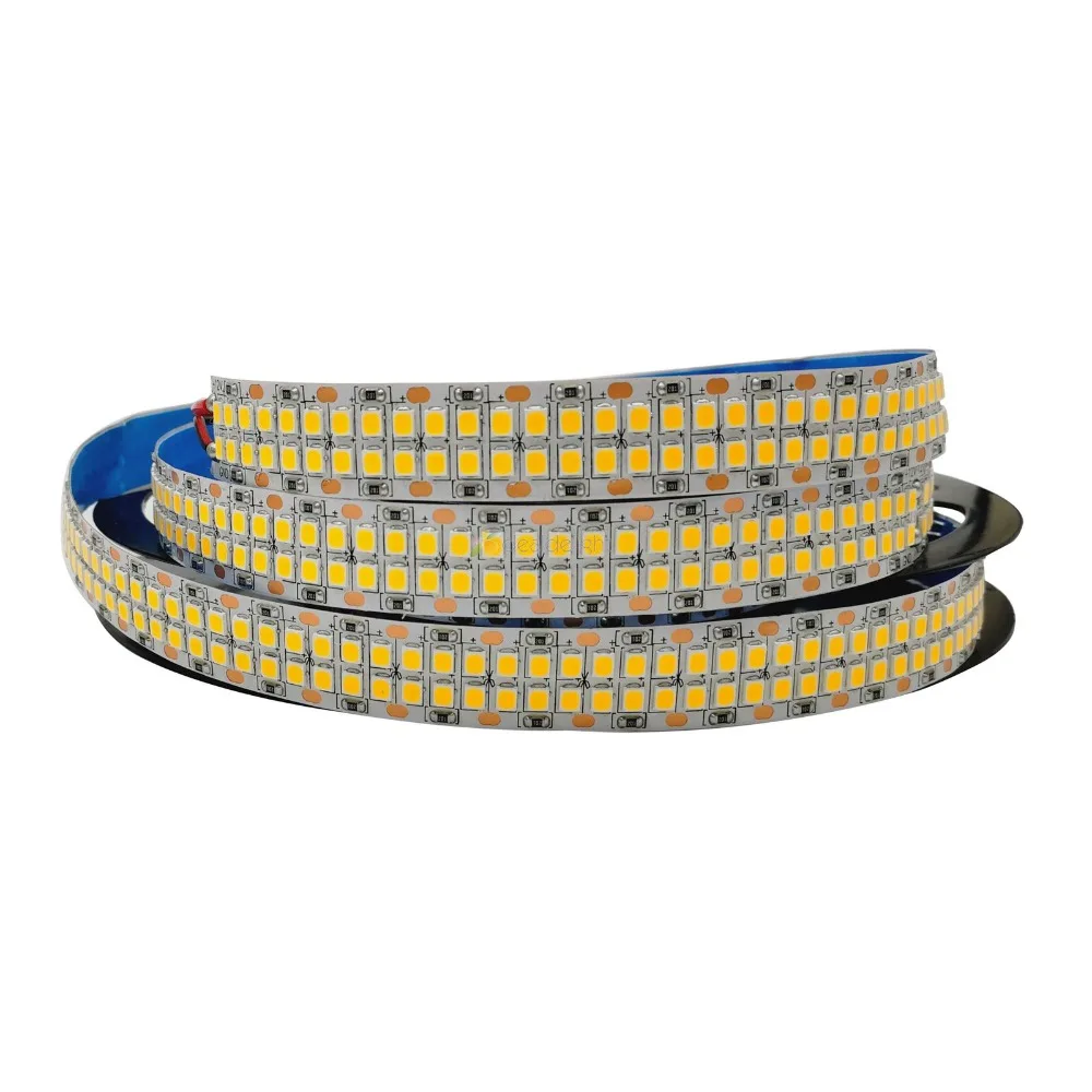 5m 2835 SMD 480 LED/m LED Strip, 12V/24V Flexible Double Row LED tape , White/Warm White Super Bright IP20 /IP67 Waterproof