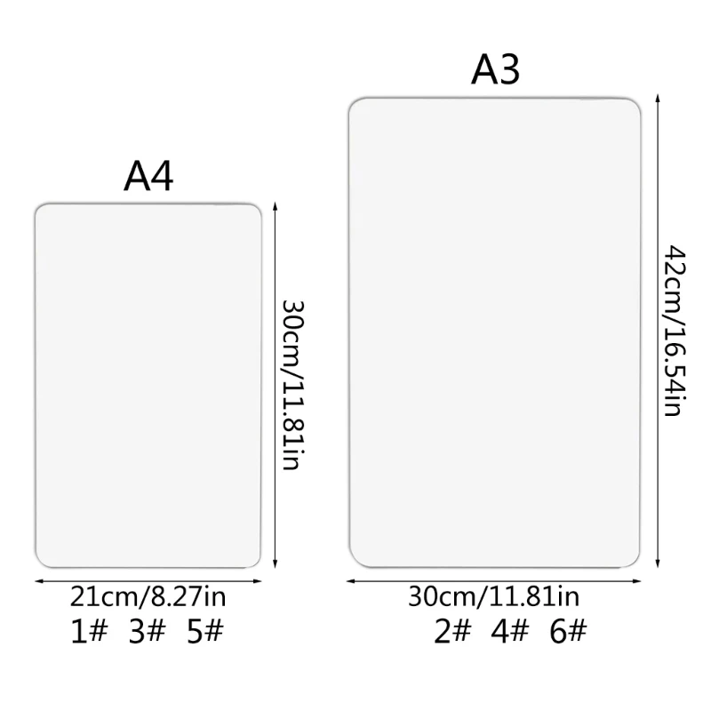 448F سبورة بيضاء مغناطيسية مع تجفيف محو 3 أقلام خطاط (ماركر) ، الثلاجة رسالة المجلس