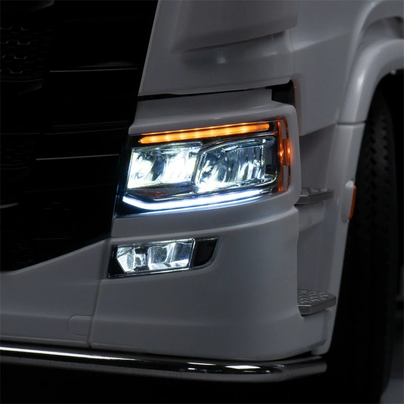 770S LED 5V Headlight Lighting System Lamp for 1/14 Tamiya RC Truck SCANIA Scania 770S 8X4 56368 56371 Nooxion MFC-03 M24 Car