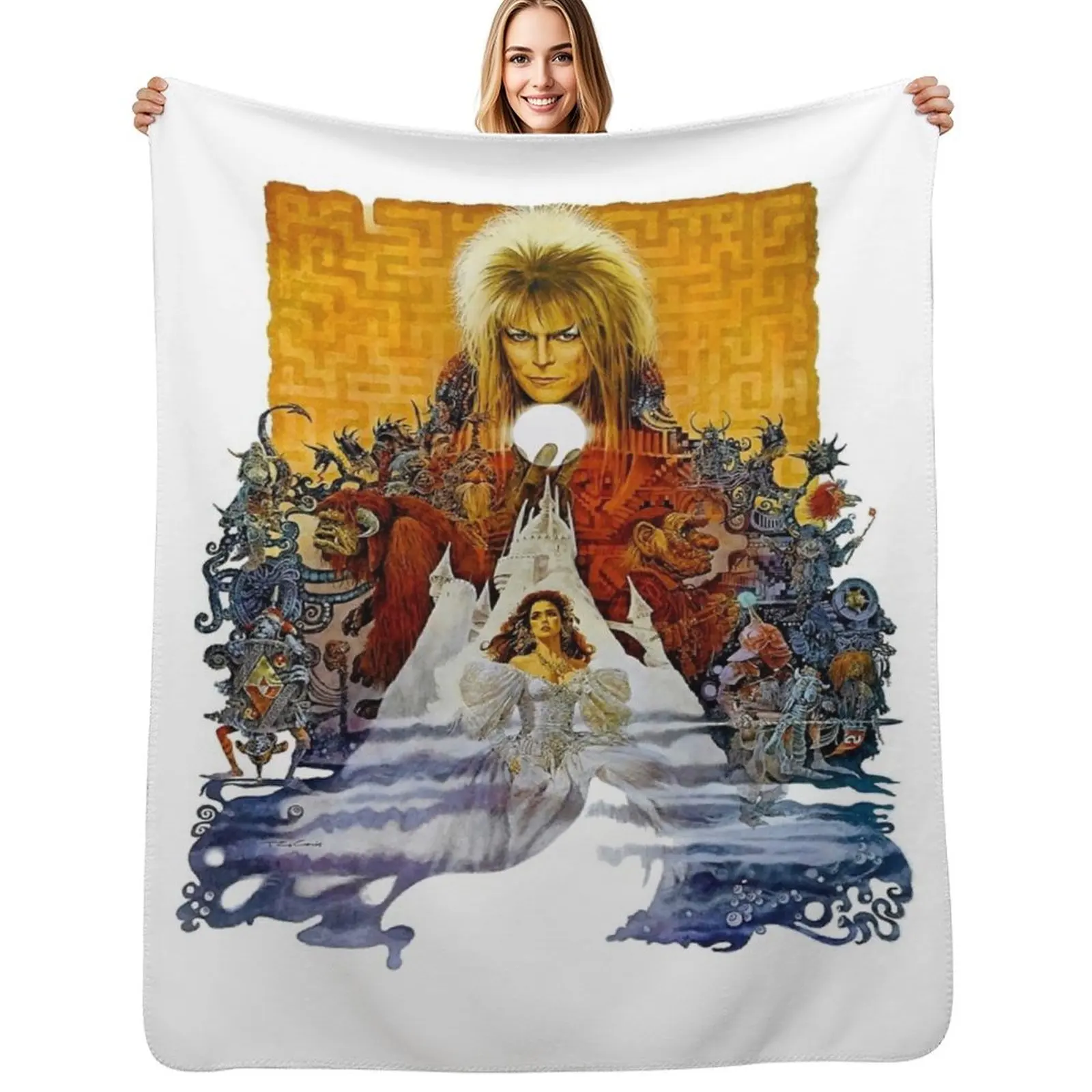 

The Realm of the Goblin King Throw Blanket valentine gift ideas Luxury Throw Blankets