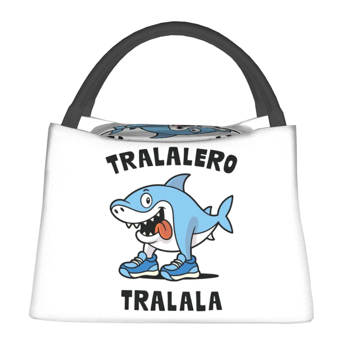 

Tralalero Tralala Insulated Lunch Bag for Women Children Portable Food Boxes Thermal Lunch Box Tote