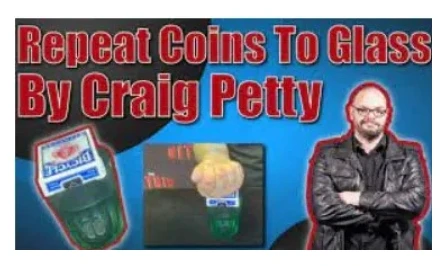 

Craig Petty — повторяющиеся монеты к стеклу — фокусы (мгновенная загрузка)