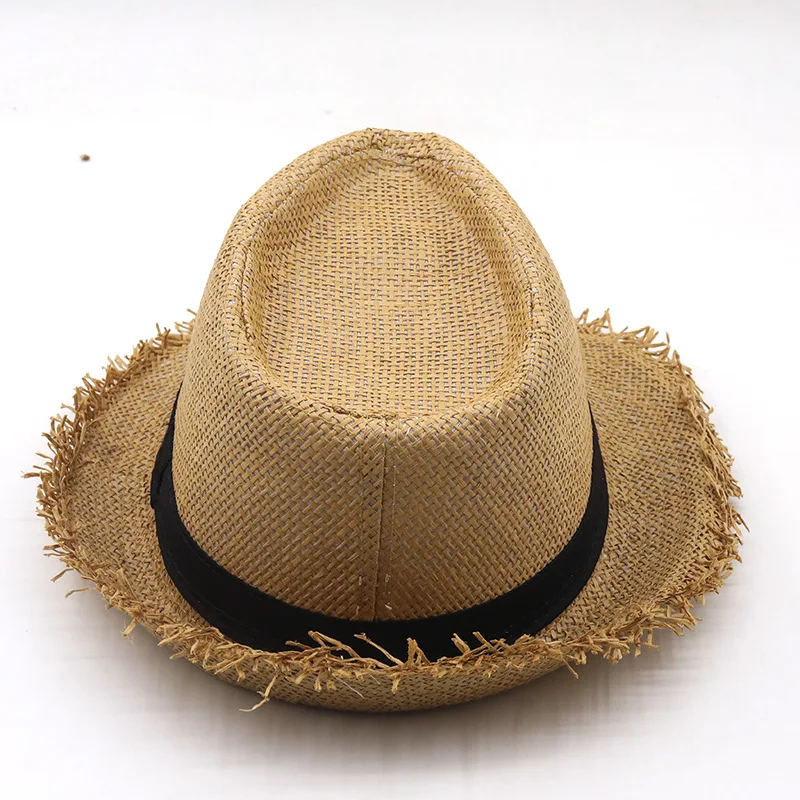 Wide Brim Sunblock Hat Simple Beach Hat Ladies Travel Straw Hat Holiday Foldable Fashion Big Cool Hat