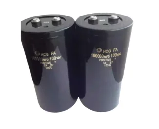 100v100000uf-100000uf100v-新しいオリジナル輸入日立ボルトピン大容量電解コンデンサ