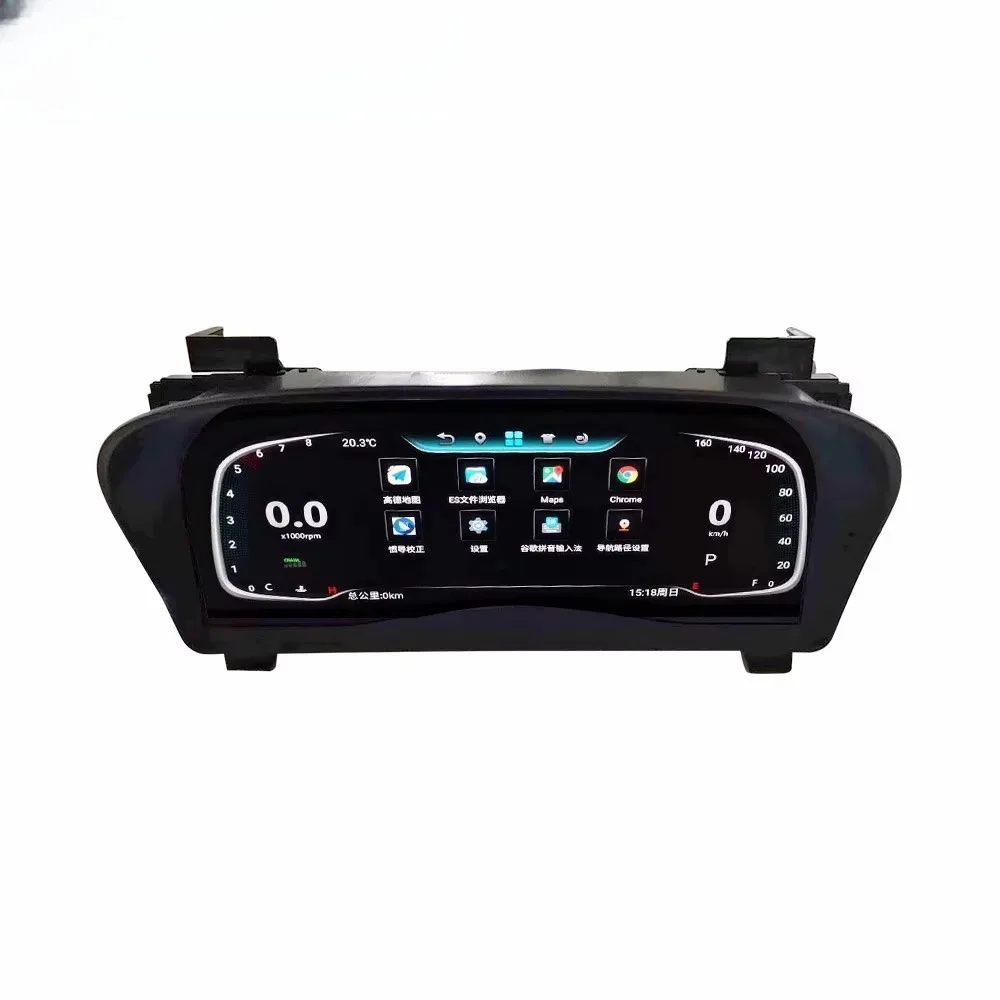 For Alphard 30 Series 2015 Dashboard Modification Android 10 Navigation OBD2 Amplifier RGB for Car Panel LCD Cluster