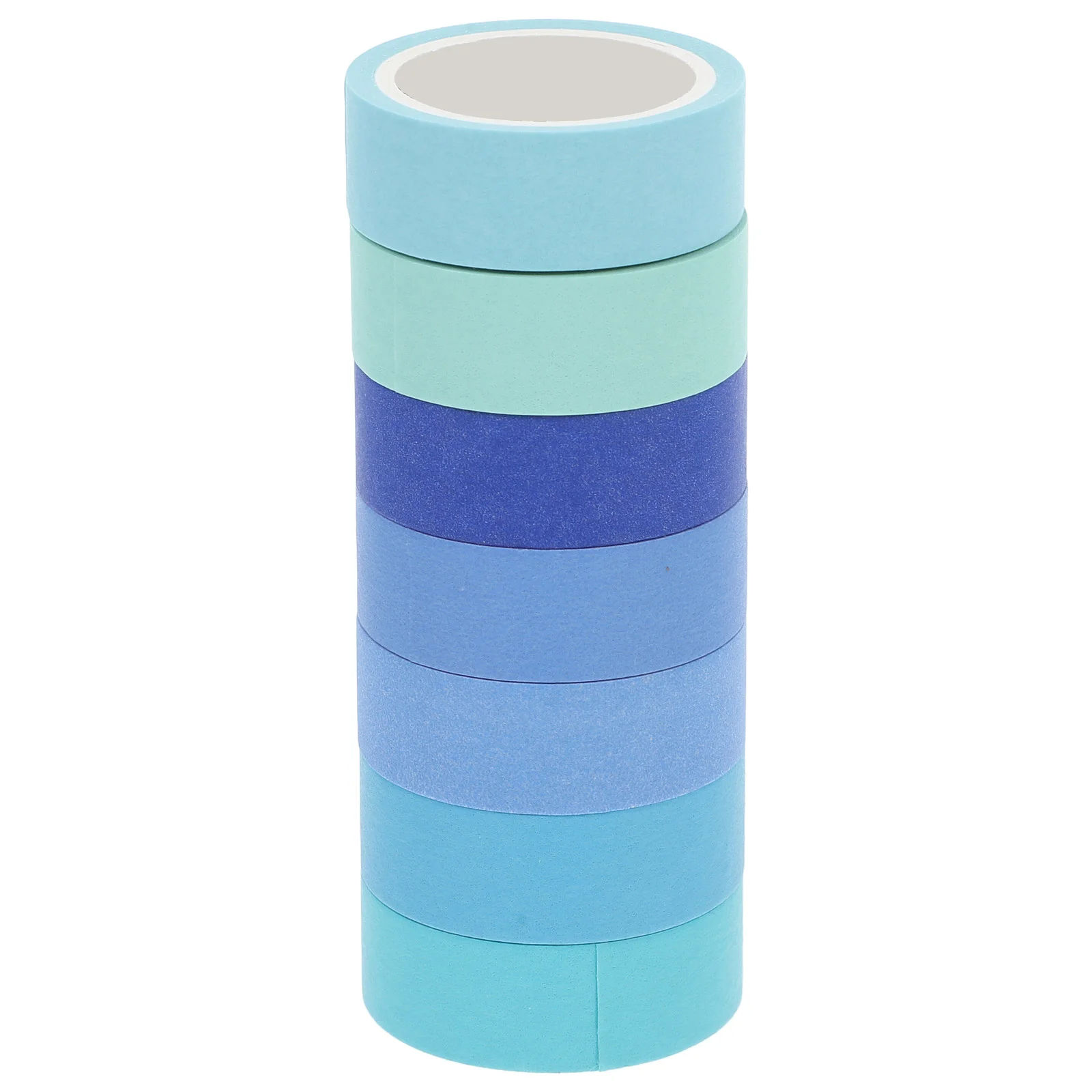 

7 Rolls Solid Color Washi Tape Set Writable Decorative Tape for Scrapbook Journaling Planner DIY Crafts Washi Stickers