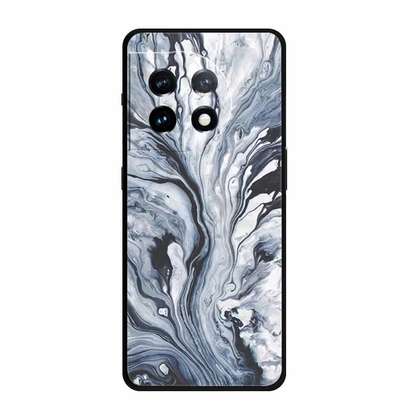 حافظة لهاتف OnePlus Ace 2 من الرخام المقاوم للصدمات من مادة البولي يوريثان الحراري حافظة لهاتف OnePlus 11R 5G ACE2 Coque Capa PHK110 Girl Funda #6