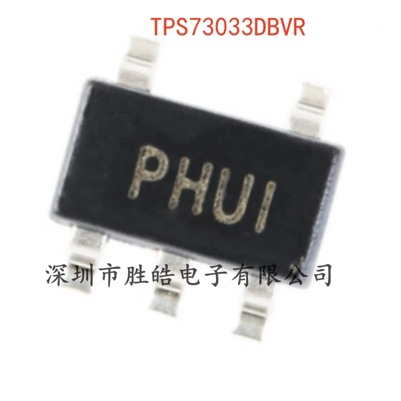 (5PCS)    TPS73033DBVR  3.3V 200mA  Low Differential Voltage Linear Regulator Chip   SOT23-5   TPS73033DBVR  Integrated Circuit