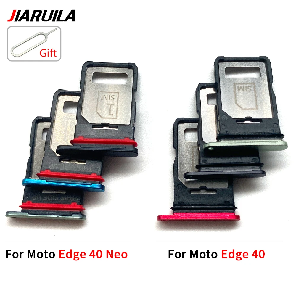 10Pcs/Lot Great For Moto Edge 40 Neo Pro Edge 50 Ultra G13 Micro Nano SIM Card Holder Tray Slot Holder Adapter Socket