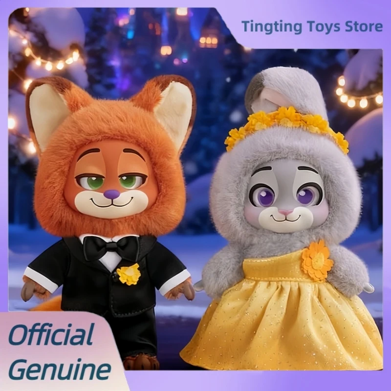 حقيقية Zootopia 2 رحلة جديدة سلسلة الفينيل أفخم صندوق أعمى حقيبة أنيقة قلادة الدمى صندوق غامض جمع الشكل اللعب هدية عيد ميلاد