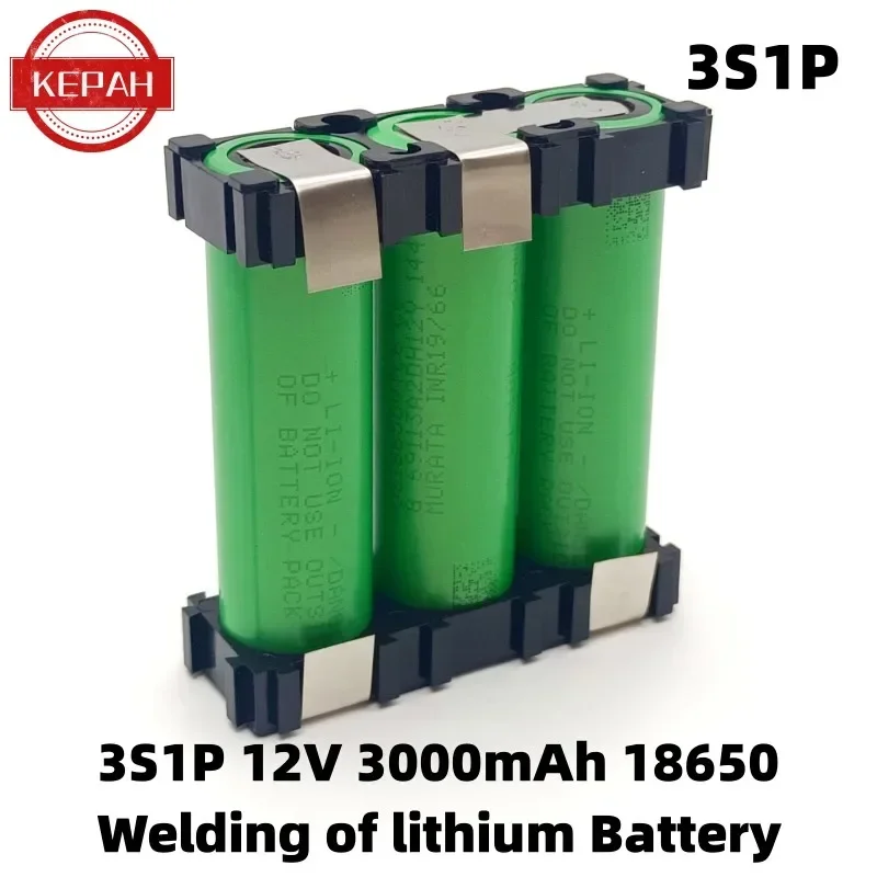 2S1P 3S2P 4S1P~5S2P 6S2P 18650 VTC6 battery pack custom battery welding 3000mAh / 6000mah battery pack 7.4V to 25.2v