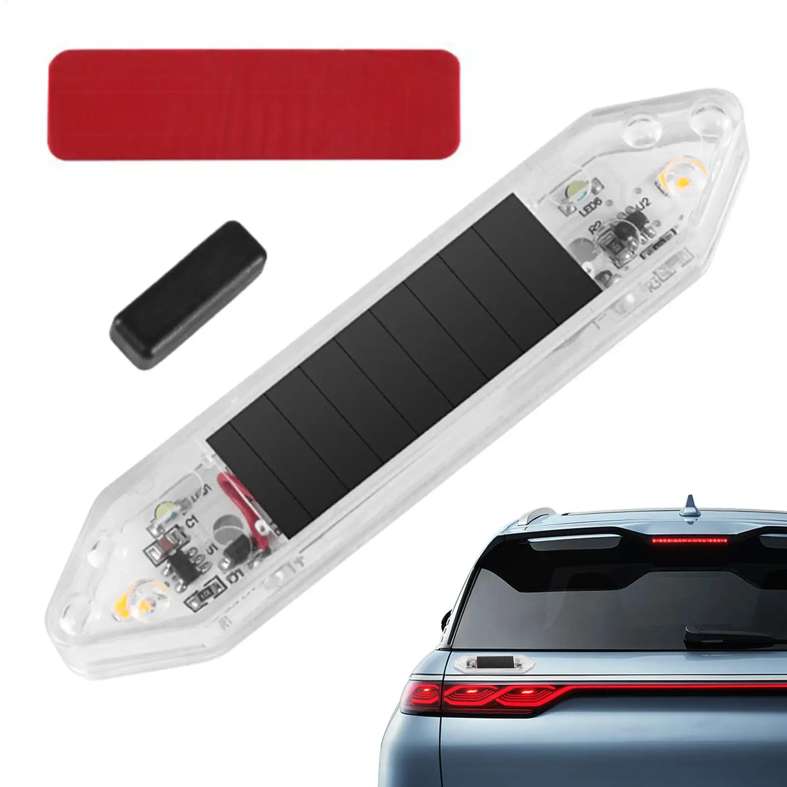 

Car Door Lights Solar Powered Vehicle Door Safety Lamp Car Flashing Warning Lights For Automotive Sedan SUV Nighttime Travel