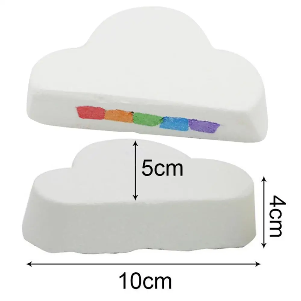2 قطعة 320g Rainbow سحابة الطبيعية حمام قنبلة الكرة مجموعة فقاعة المنتجات من الضروري النفط اليدوية سبا الإجهاد الإغاثة
