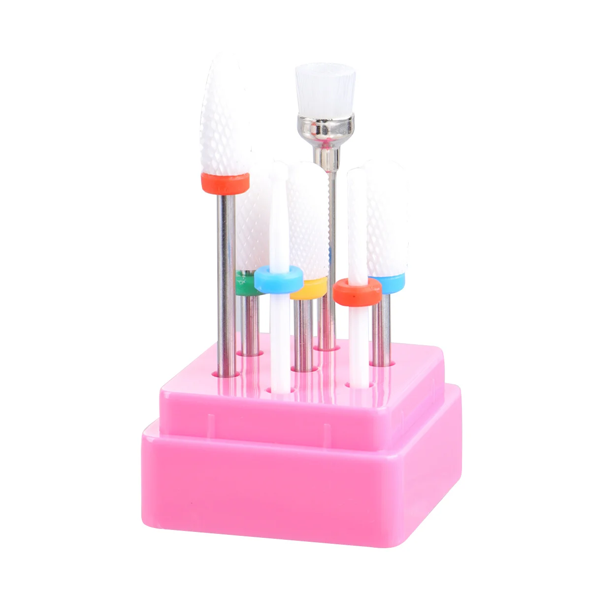 1 set di punte per trapano per unghie con sensazione al tocco confortevole, set di punte per trapano per unghie ricaricabili elettriche adatte per macchine per manicure