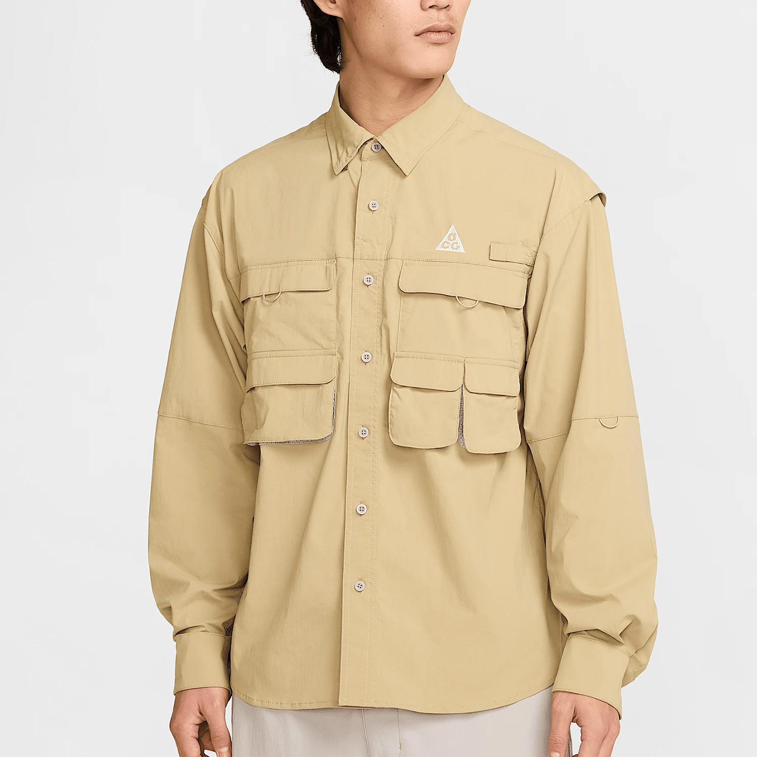 

Nike genuine genuine Spring New Men's Outdoor Multi-Pocket Shirt HJ2466-297