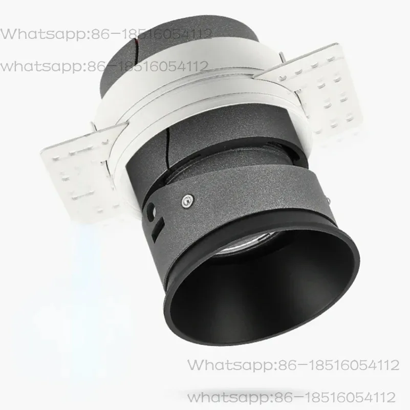 

Borderless Anti-glare Spotlight Embedded Embedded Dimmable Wall Washing Lamp with High Color Rendering.