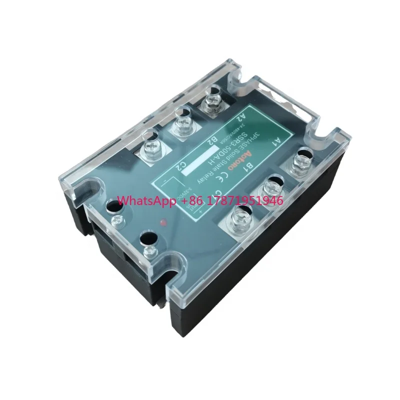 Solid state relay SSR3-50DA-H 50A three phase solid state relay ssr 3-32V DC Control 24-480V