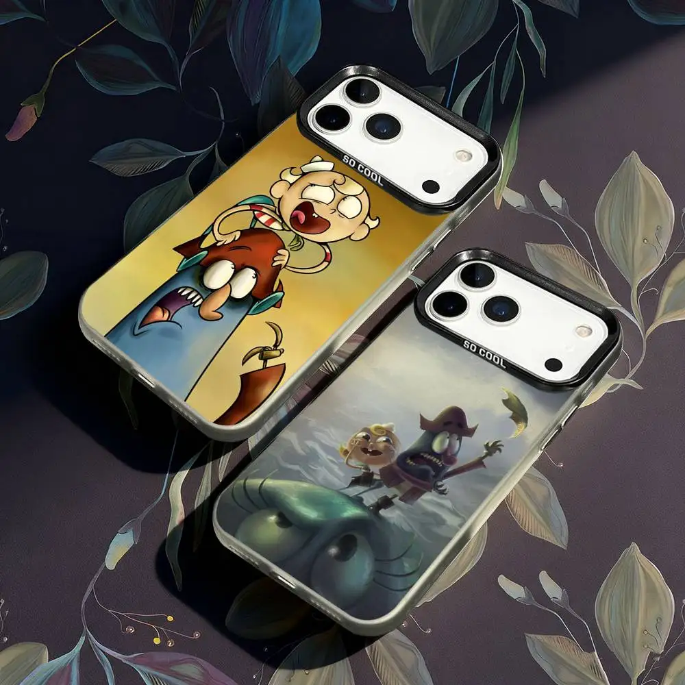 

Marvelous Misadventures of Flapjack Phone Case For iPhone 17,16,15,14,13,12,X,8,Pro,Max,Plus,E,SE4,Air,Mini IMD Matte Black
