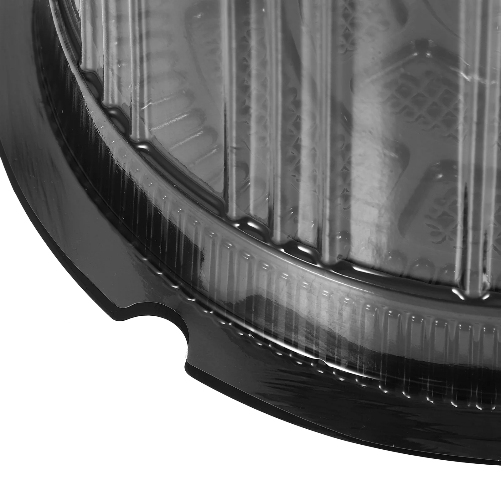 10 Pcs 6 Inch Round Clear Cake Boxes Food Safe Transparent Packaging Holder for Baking Birthday Party Portable