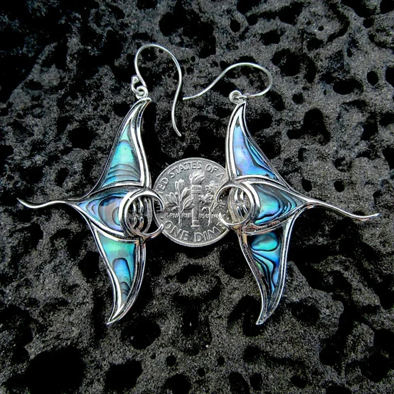 2026 Chic Funny Devil Fish Pendant Earrings for Women New Statement Jewelry for Party Chic Personality Accessories for Lady